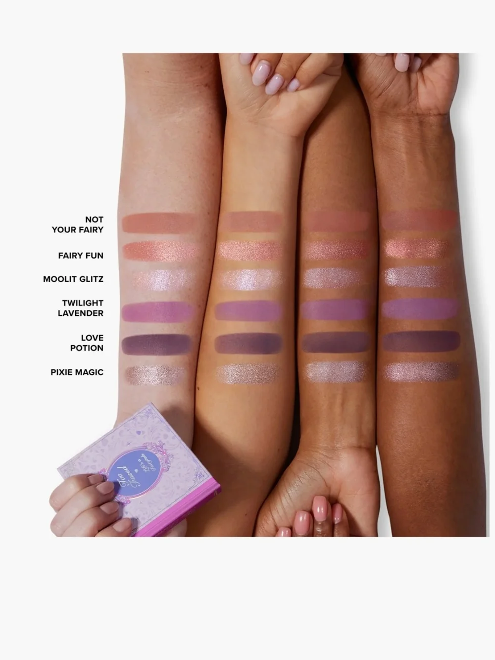 Too Faced Life's a Fairytale Mini Eye Palette - Pink/Purple